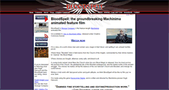 Desktop Screenshot of bloodspell.com